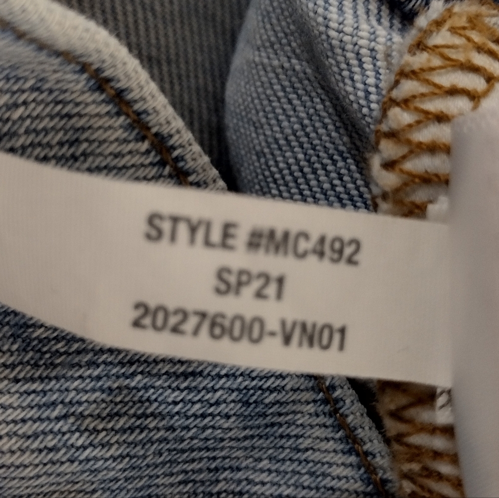Madewell The Perfect Vintage Distressed Jeans Womens 27 Blue Boho Retro 90s Y2K - Picture 11 of 11
